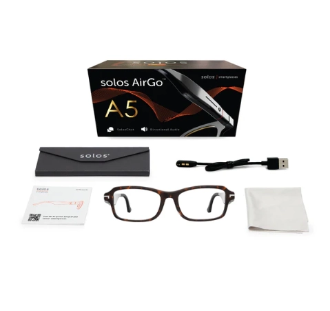 Умные очки solos AirGo™ A5  Hydro 13-6 ABL | Shiny Havana | Blue Blocker